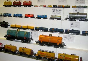 Tankers at the 2010 Train Collectors Society AGM display